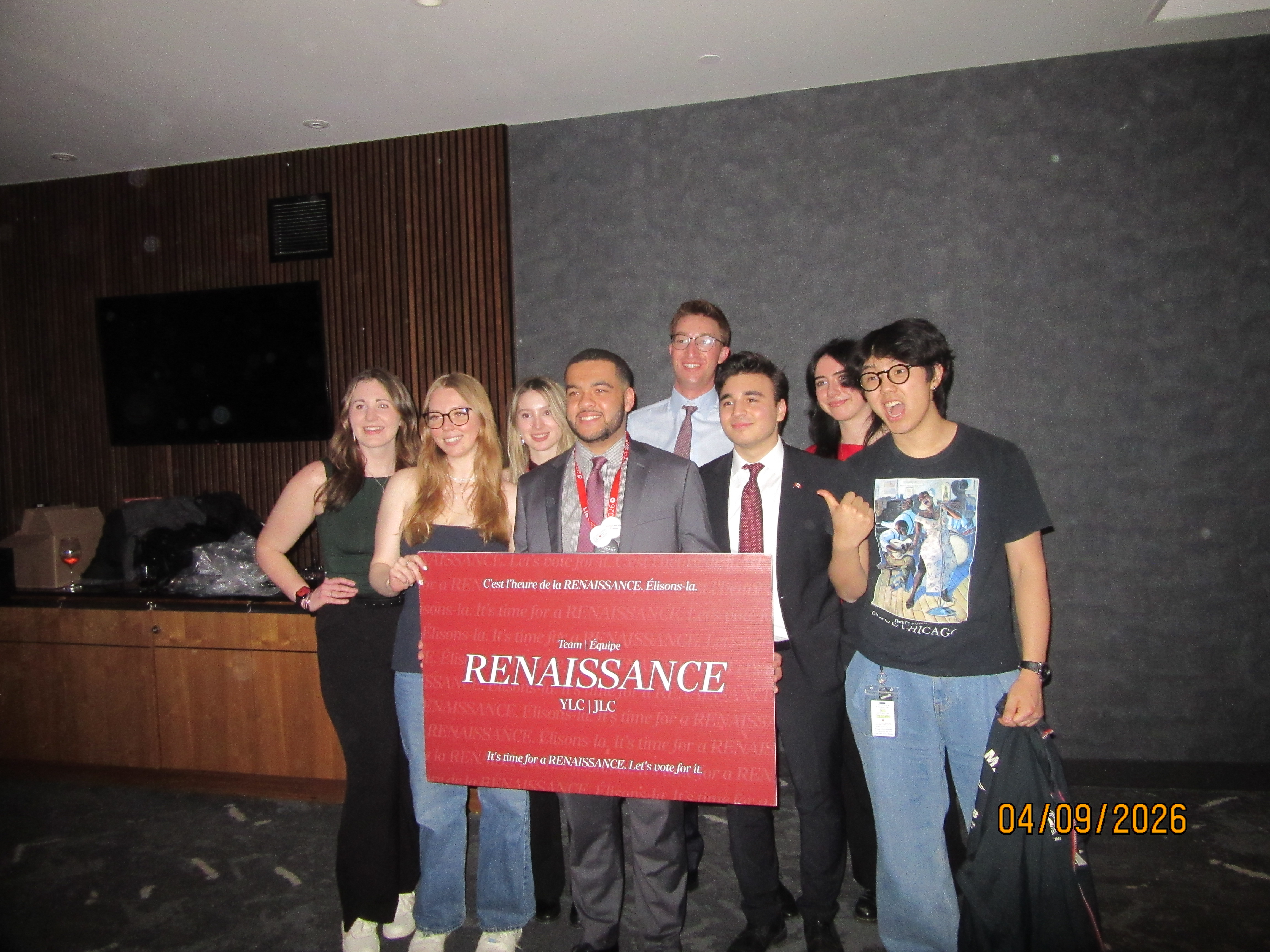 Nich with Young Liberals